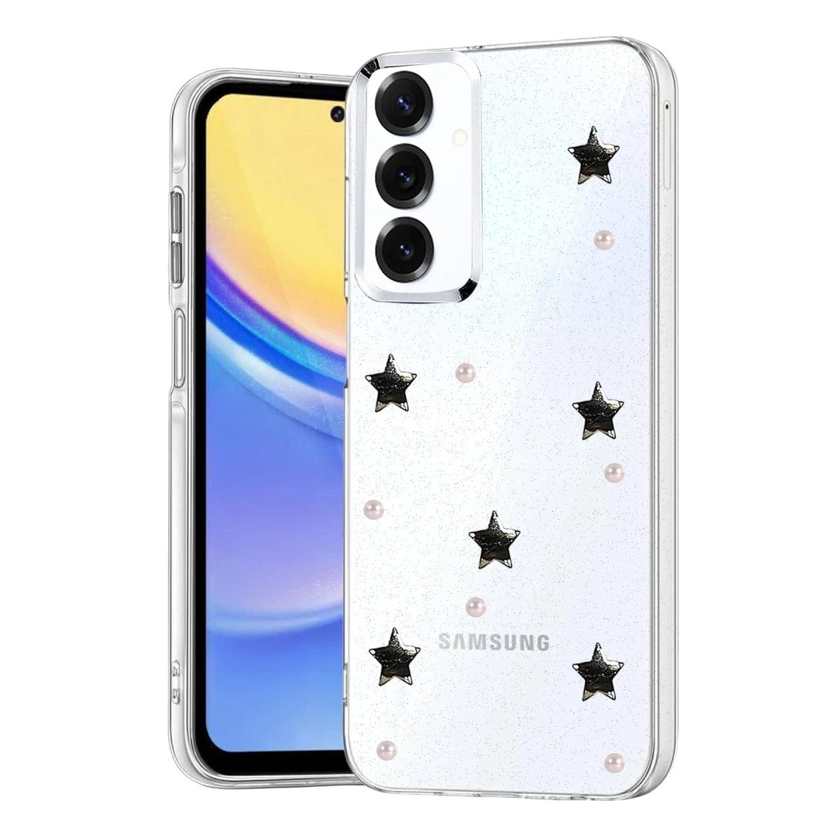 Samsung Galaxy A37 5G Fiyonk Desenli Kapak - Desen 7