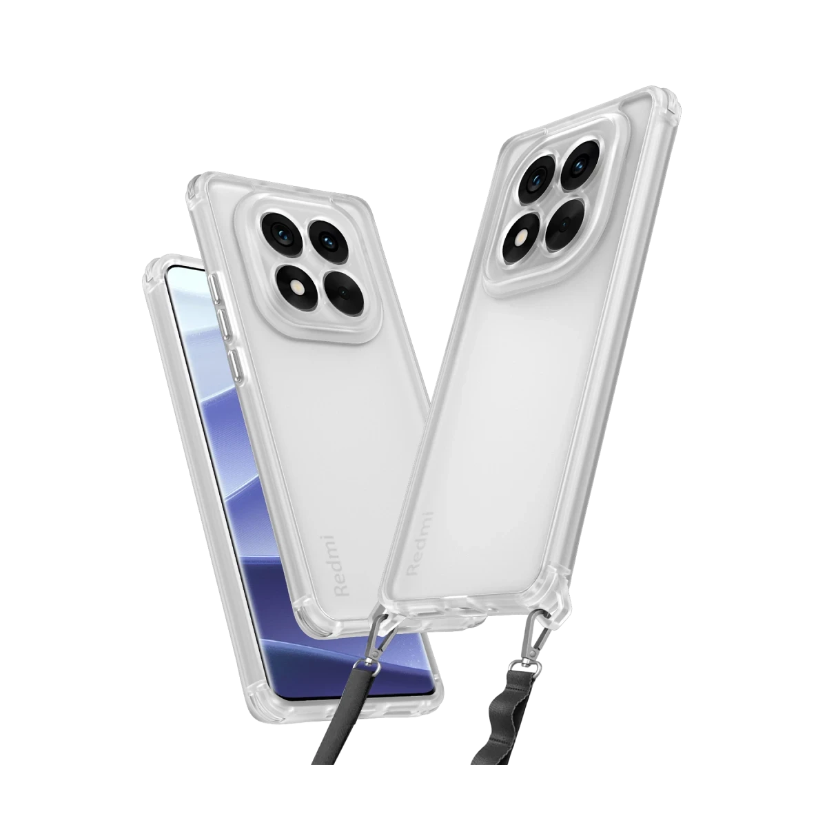 Xiaomi Redmi Note 14 Pro 5G Kılıf Penta Silikon Kılıf - Şeffaf