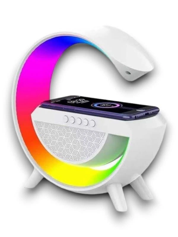 Kablosuz Bluetooth Hoparlör ve Gece Lambası 2'si 1 Arada