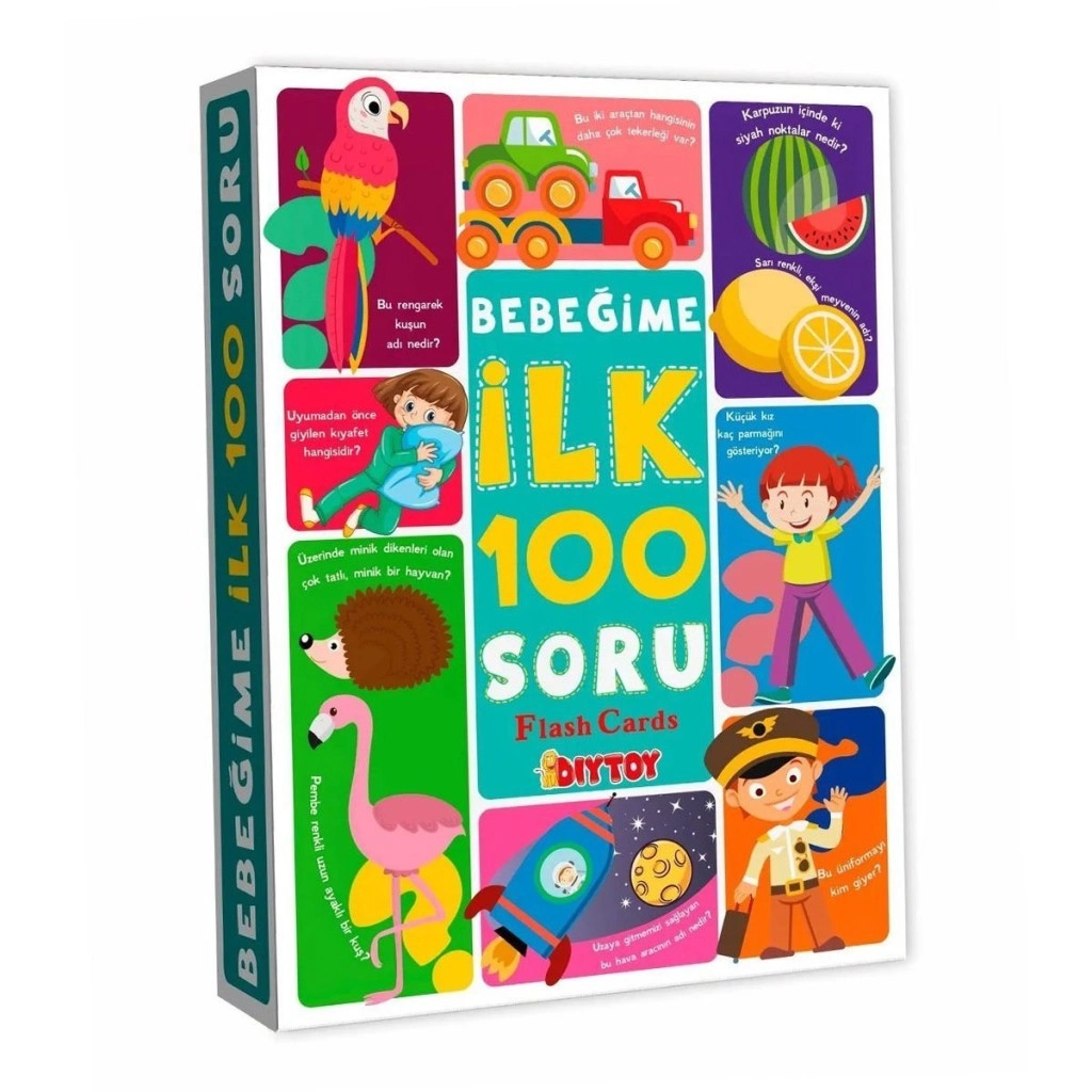 Bebeğime İlk 100 Soru Eğitici Oyun Kitabı