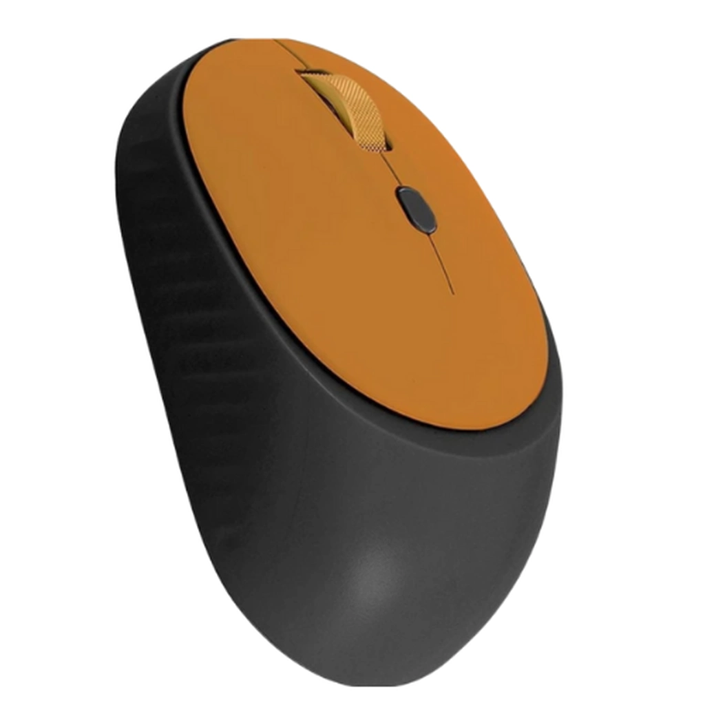 Ergonomik Turuncu Siyah Bluetooth Kablosuz Mouse