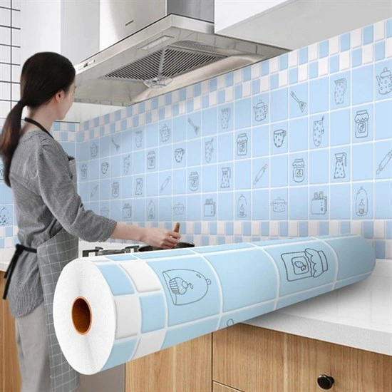 Kendiliğinden Yapışkanlı Su Geçirmez Duvar Folyosu 5mt x 60 cm