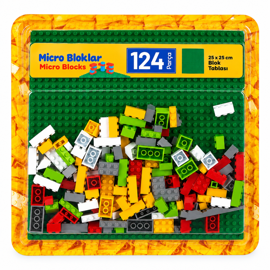 31292 Mikro Bloklar 124 Parça