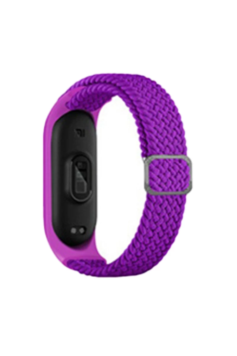Xiaomi Mi Band 6 Uyumlu Star Kordon - Mor