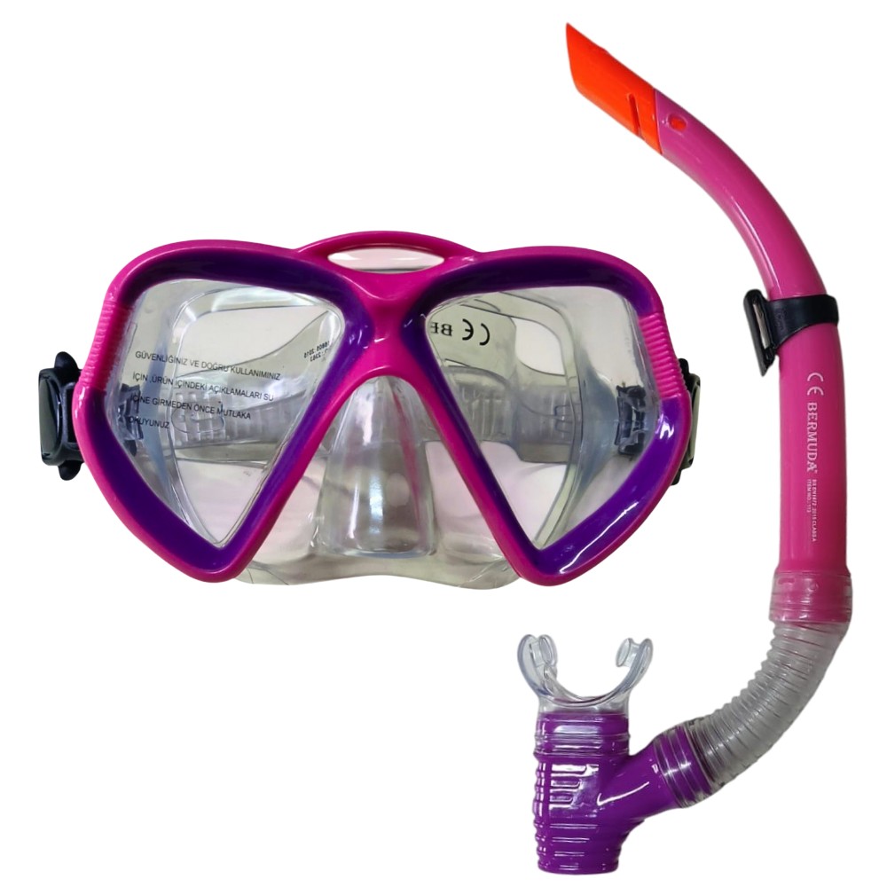 2363A/113CSB - MASKE SNORKEL SET SAFARİ