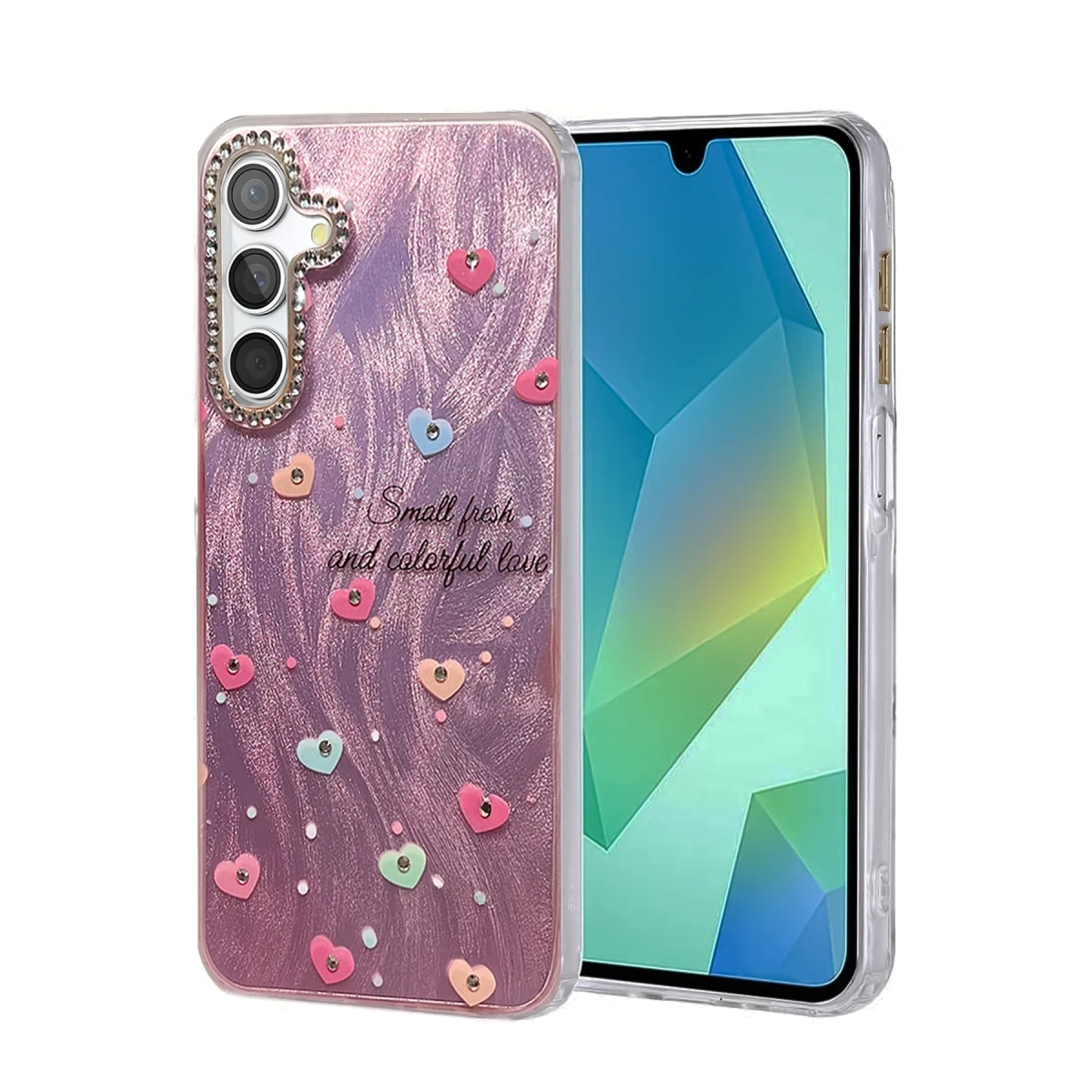 Samsung Galaxy A14 4G Kılıf Blade Aynalı Desenli Kapak - Desen 8