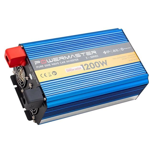12 Volt 1200 Watt Pure Sinus Wave İnverter PWR-1200