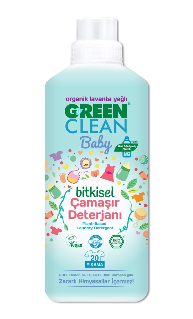 Baby Bitkisel Çamaşır Deterjanı 1000 ml (20 Yıkama)