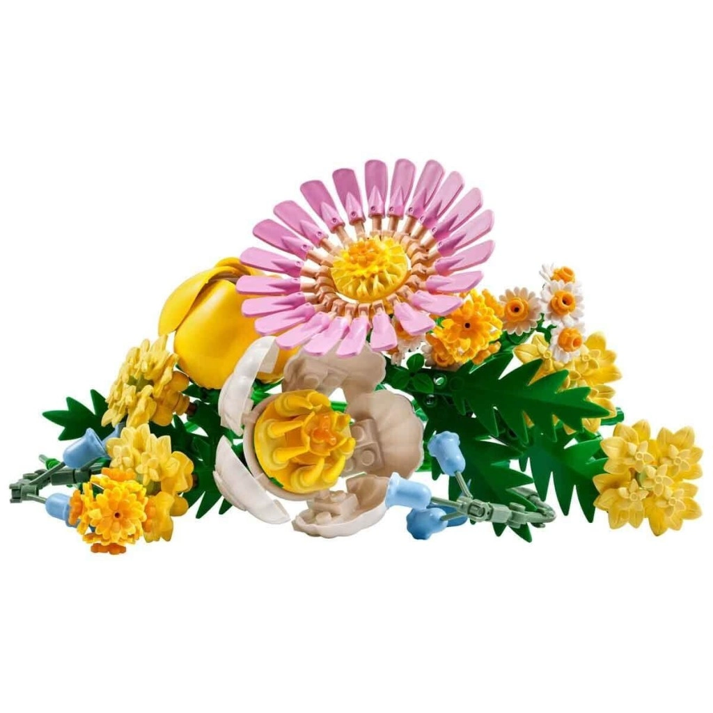 Pembe Çiçek Buketi 373 Parça +9 Yaş