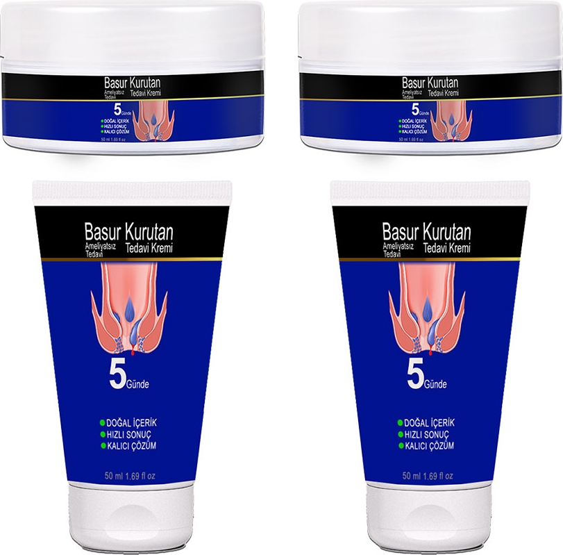 Basurkurutan Masaj Kremi 2şerli Set E Vitaminli Aslanpençesi Kestane Hellebore Çiçek Esktarları (50 Ml) Tüp&kavanoz