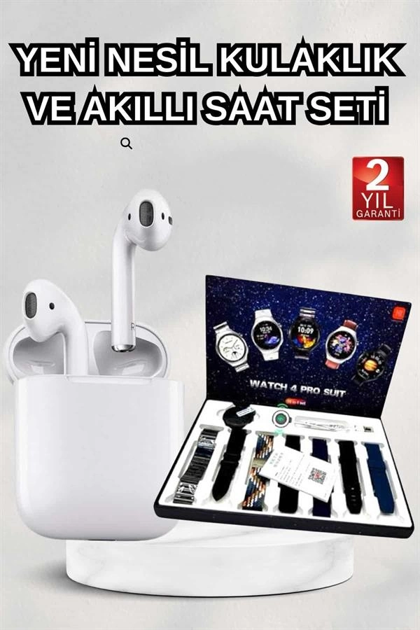 Yeni Nesil TWS Bluetooth Kulaklık 2 Adet Suya Dayanıklı