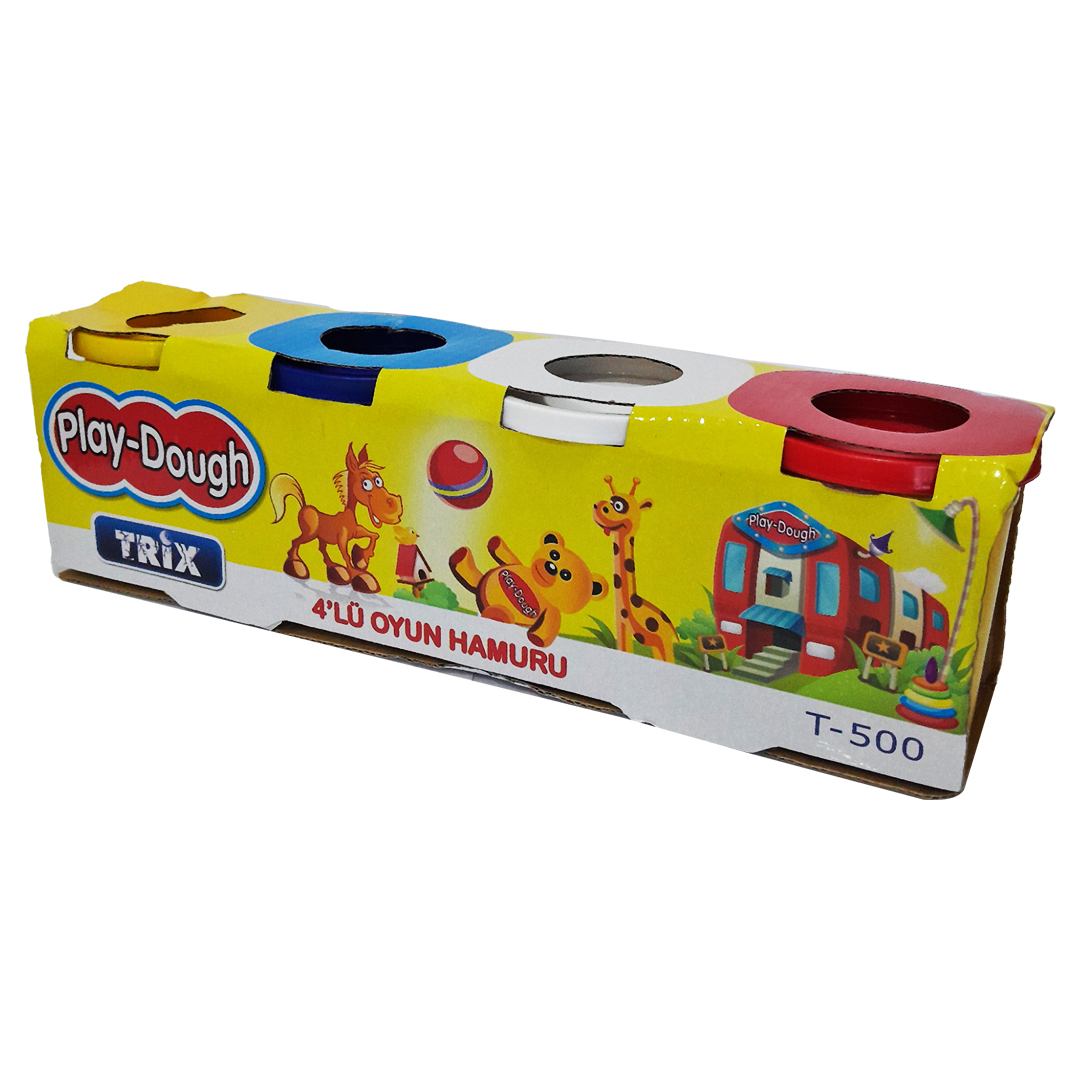 Büyük 4 Parça Oyun Hamuru