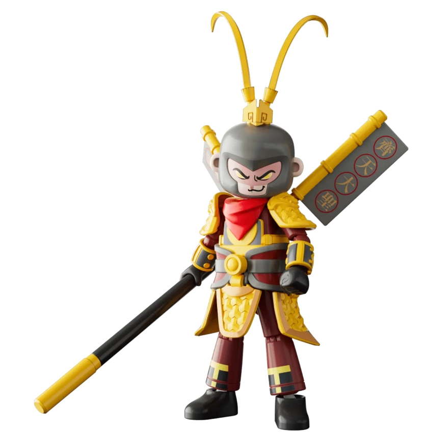 Etkileyici Sun Wukong Figürü 1 Adet Koleksiyon