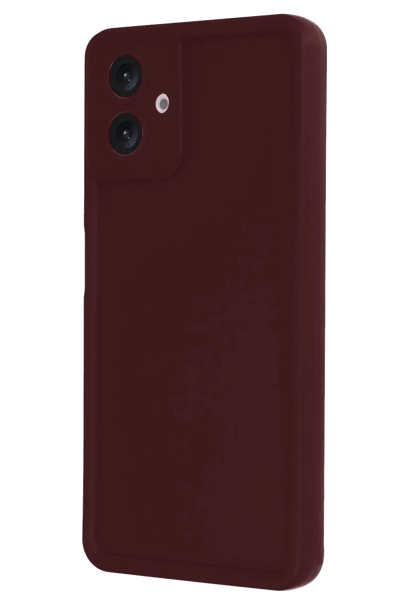 Samsung Galaxy A06 Uyumlu Kılıf Viera Silikon - Bordo