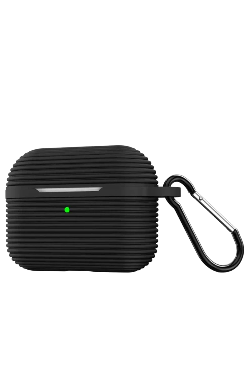 Apple Airpods Pro 3 (3.nesil) Raven Silikon Kılıf - Siyah