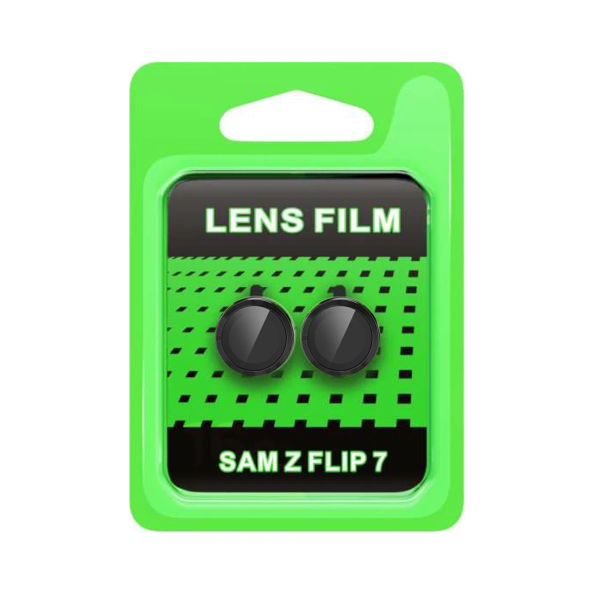 Samsung Galaxy Z Flip 7 Raze Metal Kamera Lens - Siyah