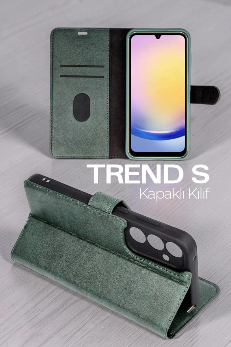 Xiaomi Mi 17T Pro Uyumlu Trend S Plus Kapaklı Kılıf - Kırmızı
