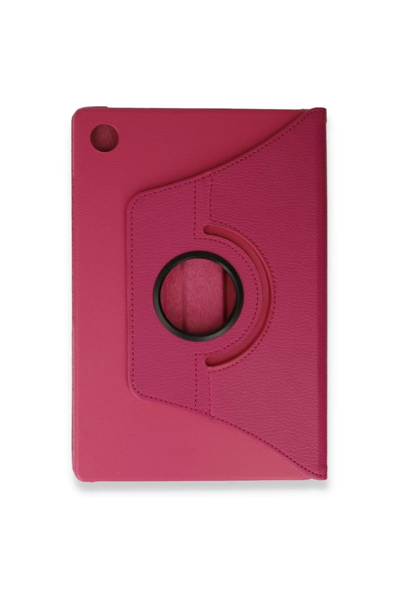 Samsung Galaxy Tab A9 Plus Kılıf 360 Tablet Deri Kılıf - Pembe
