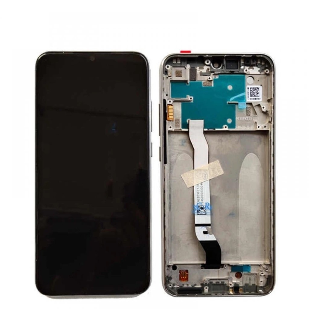 Redmi Note 8 Pro Uyumlu Ekran Dokunmatik Çıtalı SRV (Siya
