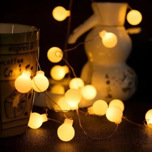 Şeffaf Kablo Fişli 28 LED Gün Işığı 5m Dekoratif
