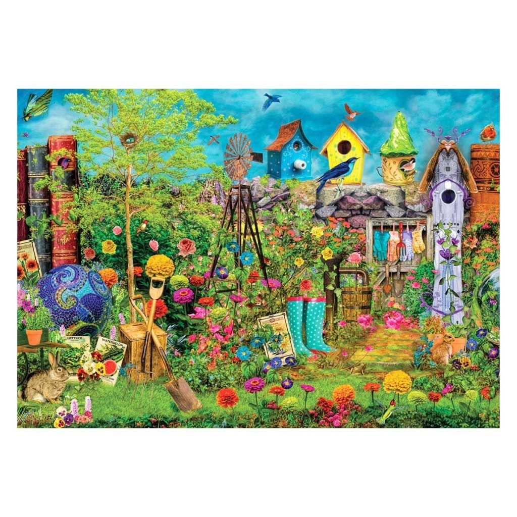 Eğlenceli Yaz Bahçesi 1500 Parça Puzzle