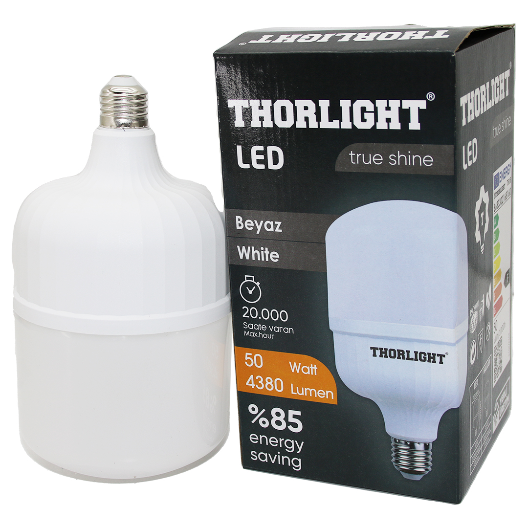 Thorlıght 50W E27 Torch T-shape Beyaz Led Ampul T-50B