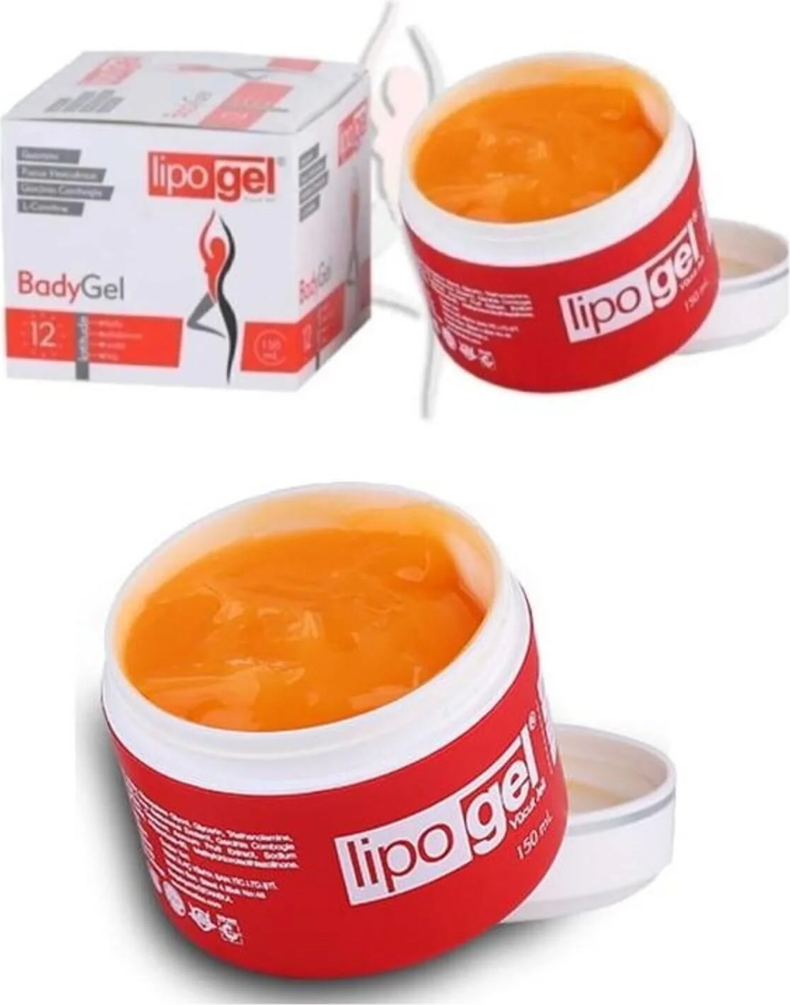 Süper Lipo Gel Bölgesel  Masaj ve Bakım Kremi Jeli 150 ml