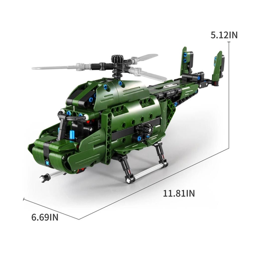 3004031 Askeri Helikopter 2IN1 394PRÇ