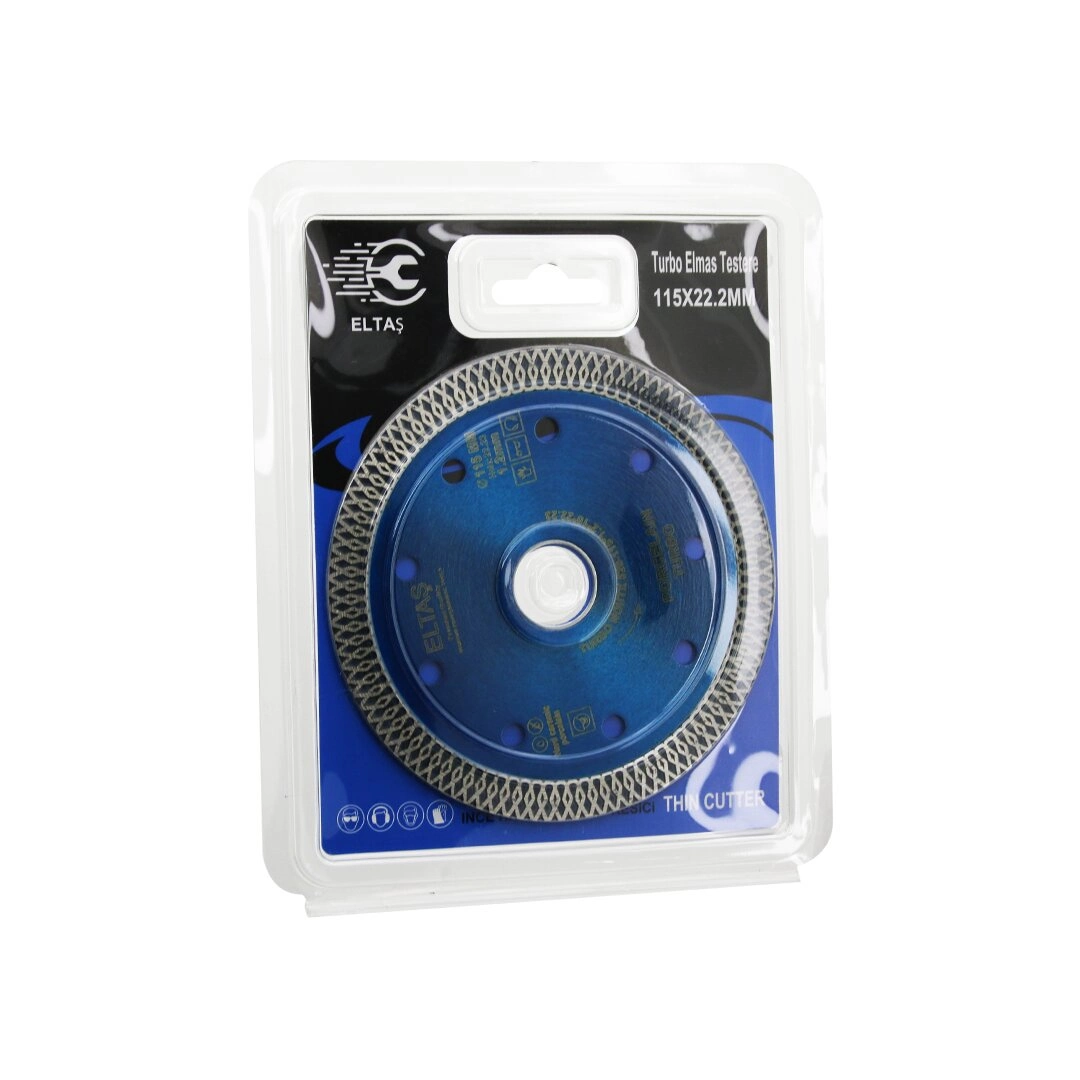 Kesim Gücü Yüksek Elmas Mermer Kesici Disk 115mm 1.2mm İnce