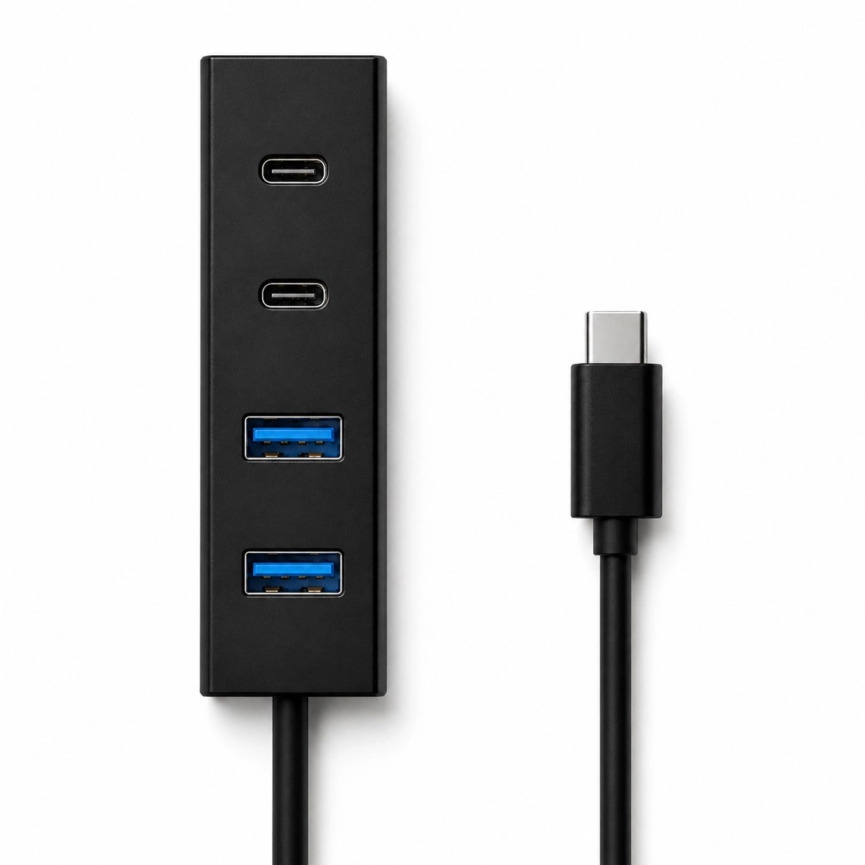 Kompakt 5 Port Type-C Hub 5 Gbps Veri Aktarımı