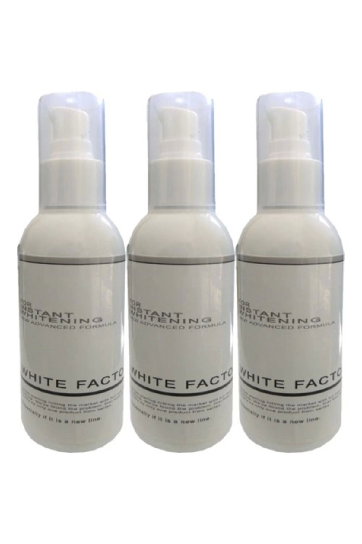 White Factor For Instant Whitening - Açıcı Krem 120 ml x 3 adet