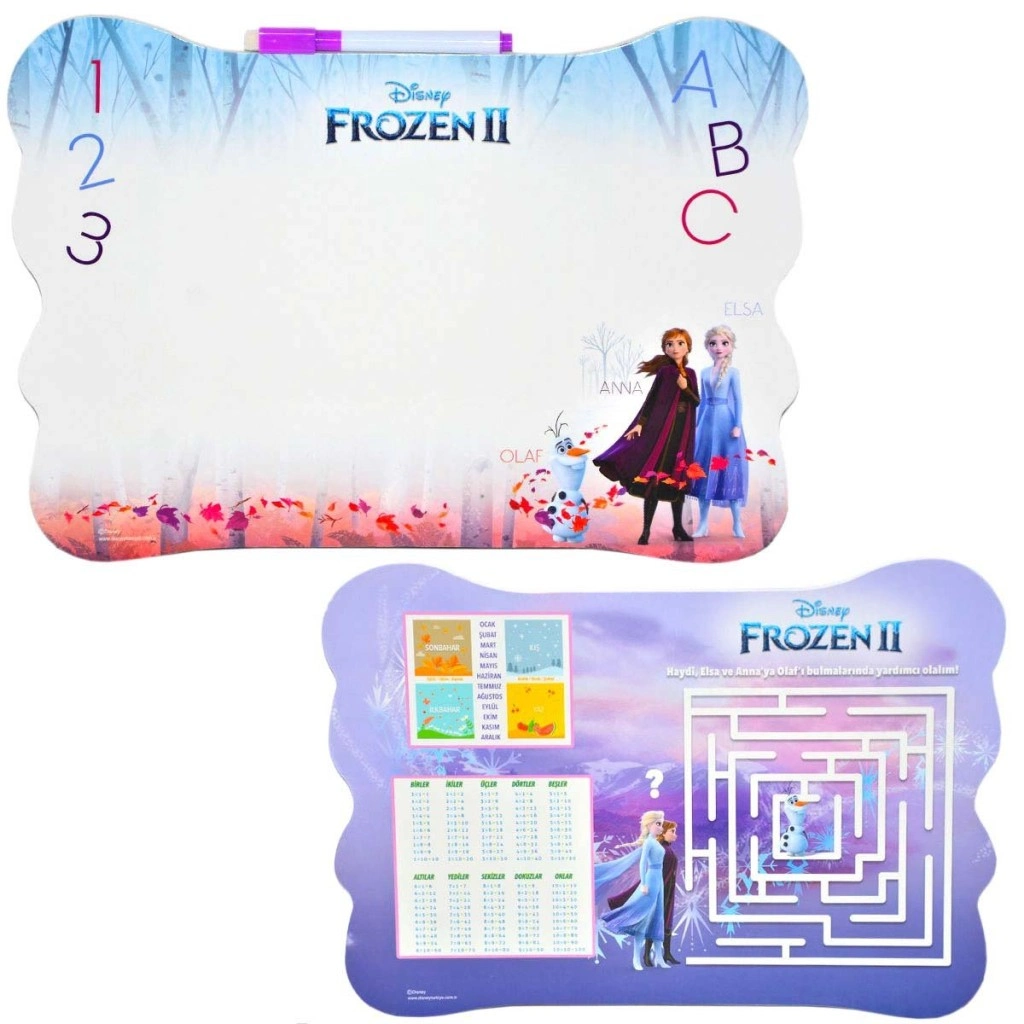 Yazı Tahtası 1 Adet - Frozen Temalı