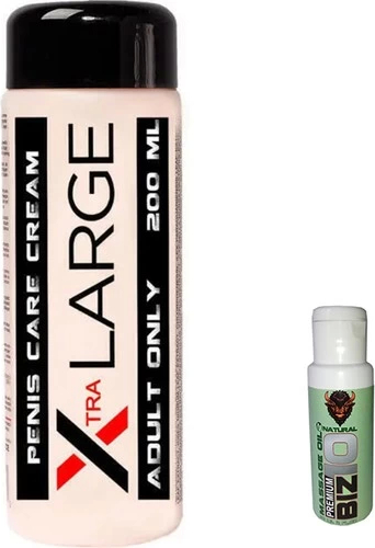 X-Tra Large Erkeklere Öze Crem -  BIZ10 Masaj Yağı
