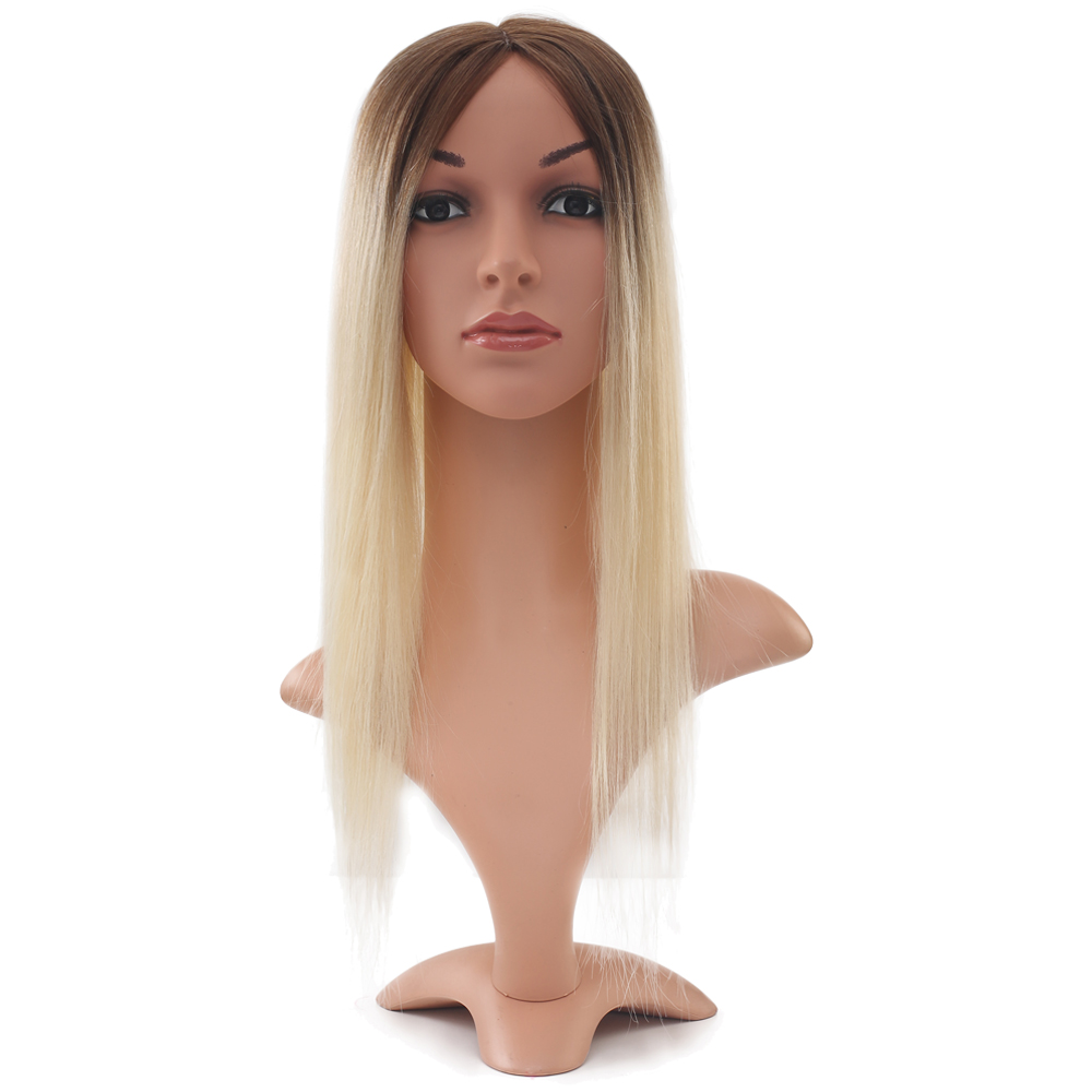Kahverengi / Beyaz Platin Ombreli Baby Taban Tepelik - 13x14cm