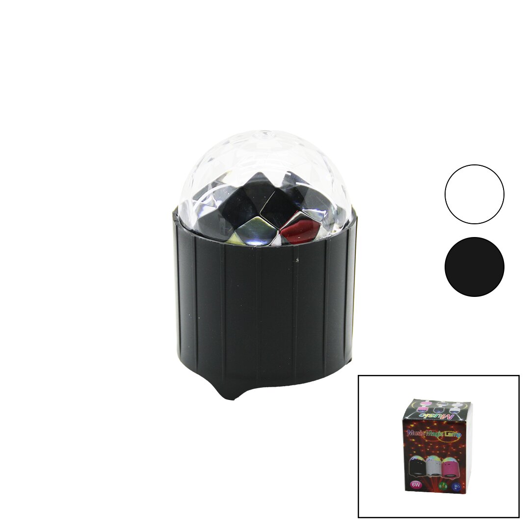 Mini Hoparlör Speaker Işıklı - Gece Lambası Type-c Şarjlı 6W BR-037
