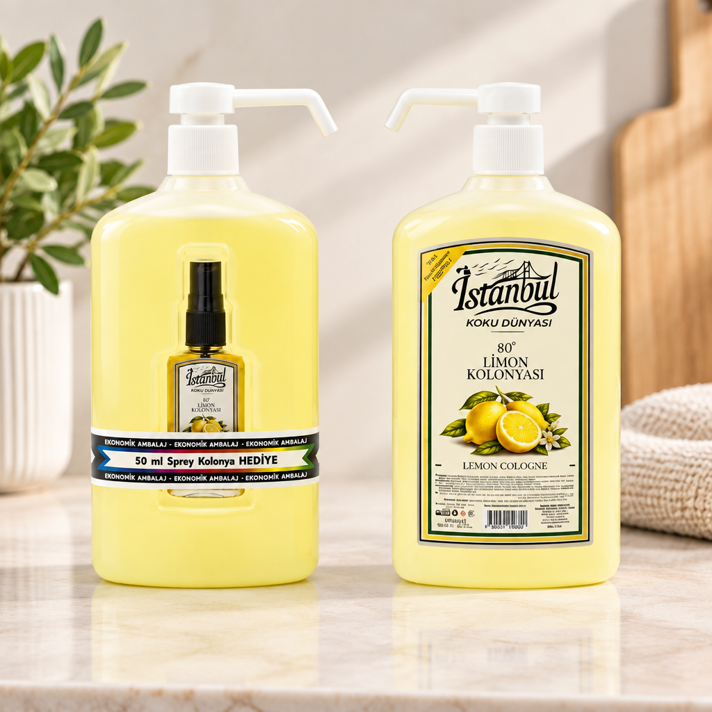 Pompalı Limon Kolonyası 900 ml