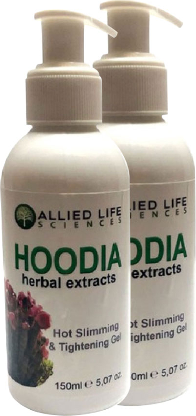 Allied Life Sciences Hoodia Herbal Extracts Hot Slimming & Tightening 150 ml x 2 adet