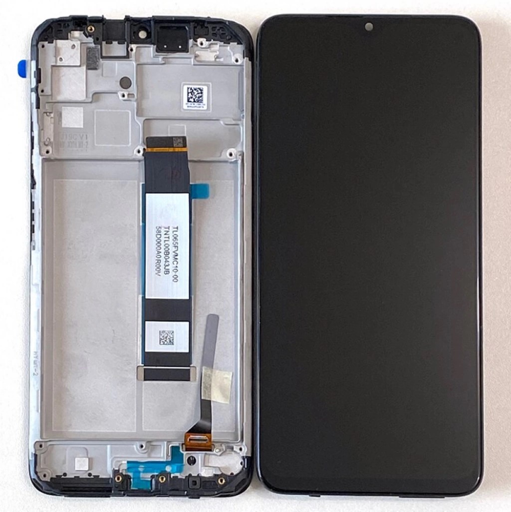 Mi 9T Uyumlu -  9T Pro Ekran Dokunmatik OLED ÇITALI (Siya