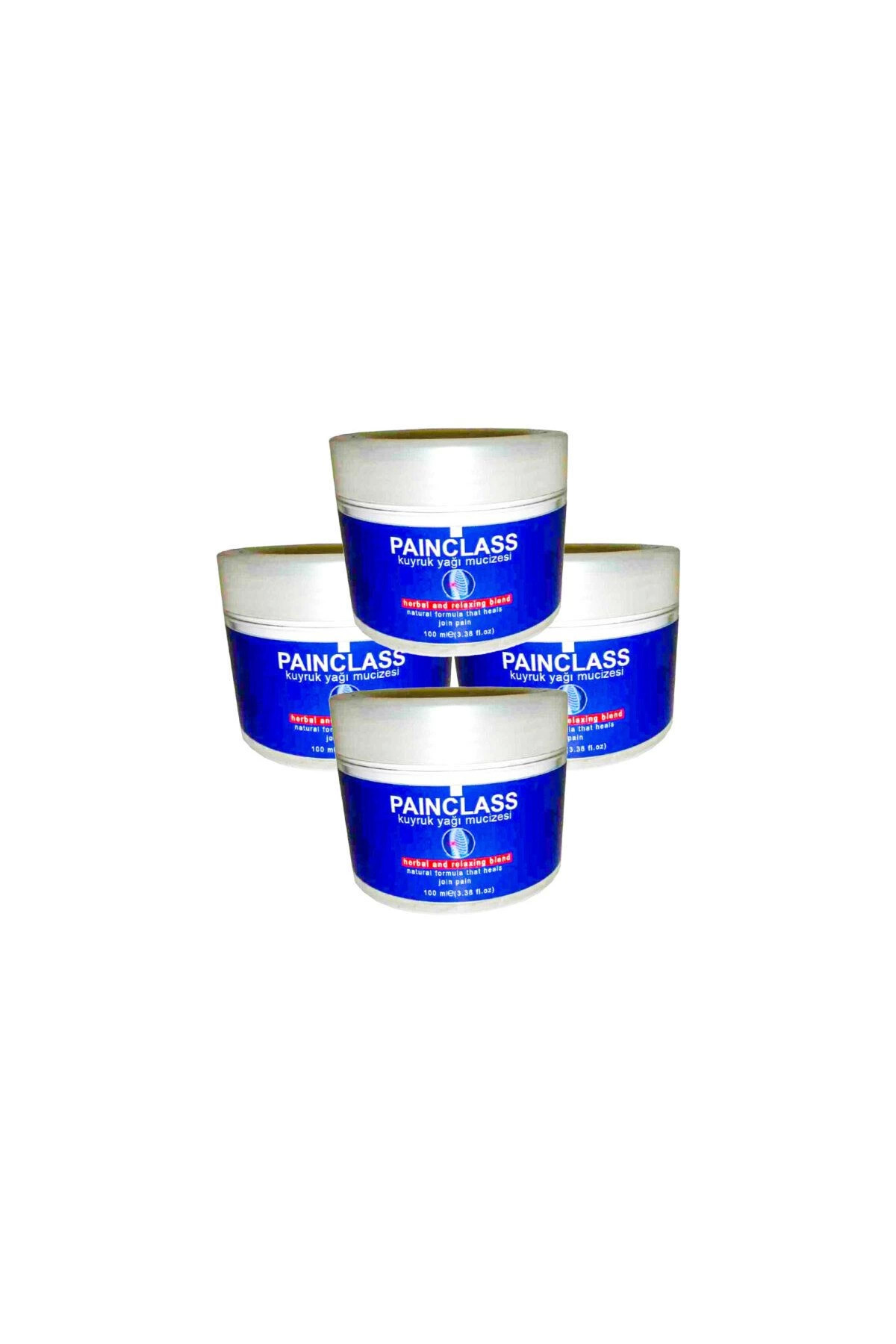 Kuyruk Yağı Kremi Painclass 150 ml Ölçeğinde 4 Rahatlatıcı Masaj Kremi