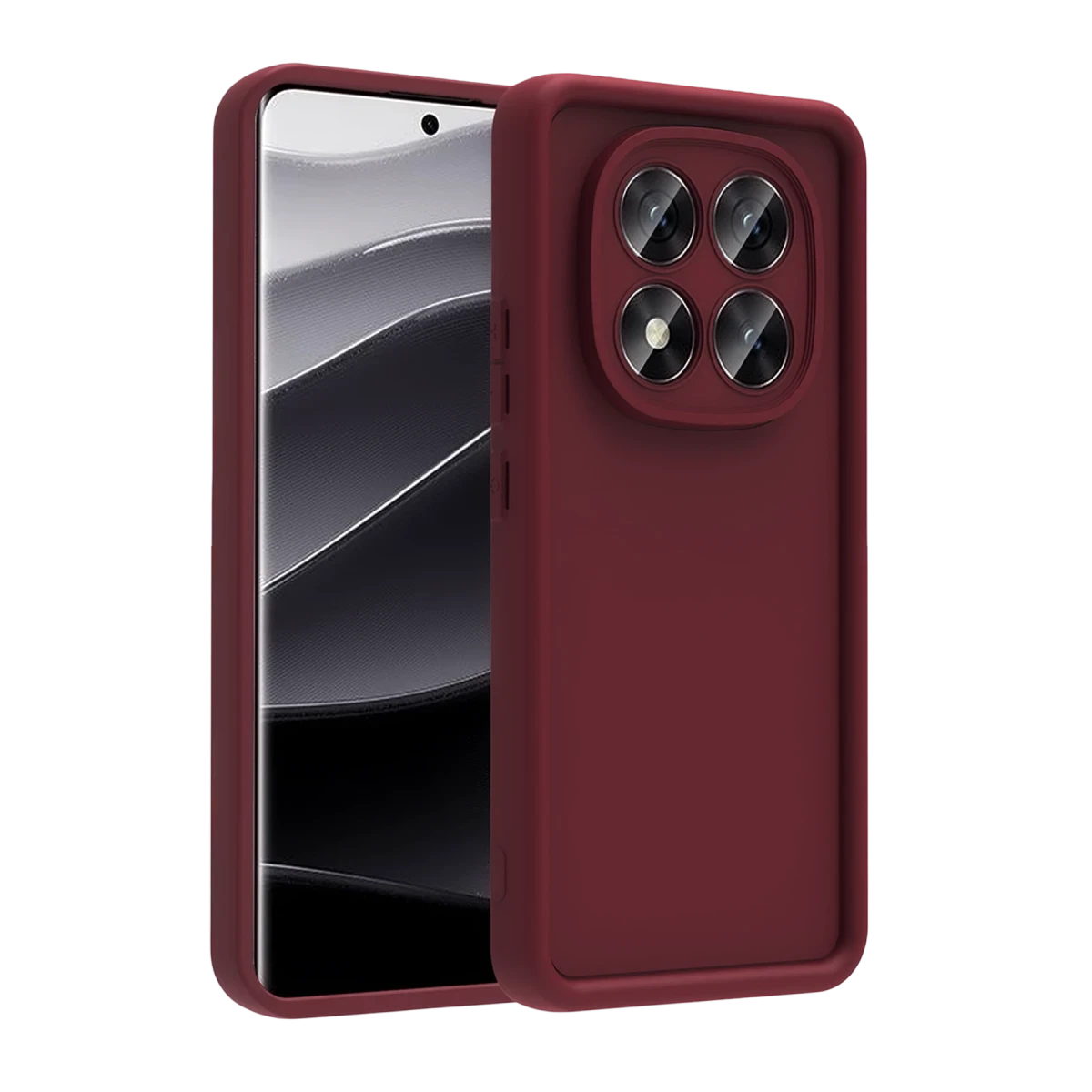 Xiaomi Redmi Note 15 Pro 5G Viera Silikon - Bordo