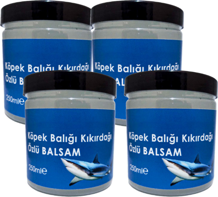 Köpek Balığı Kıkırdağı Özlü Balsam 250 ml Paincream 4 Adet