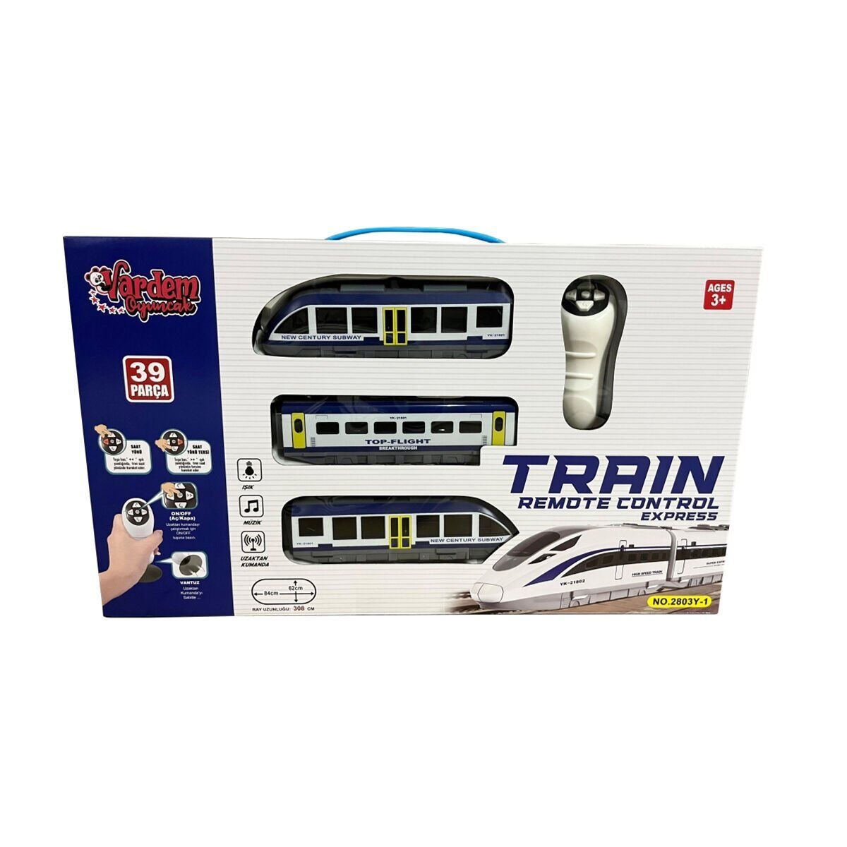 LE-2803Y-1 Kumandalı 39PCS Işıklı Ve Sesli