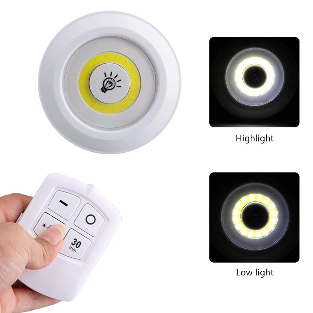 Kumandalı 3'lü Led Spot Lamba Seti (Uzaktan Model)