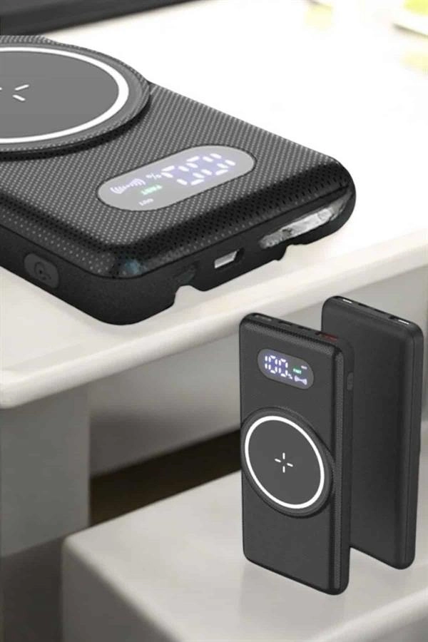 Taşınabilir Hızlı Şarj Powerbank 10.000 Mah Dijital Gösterge
