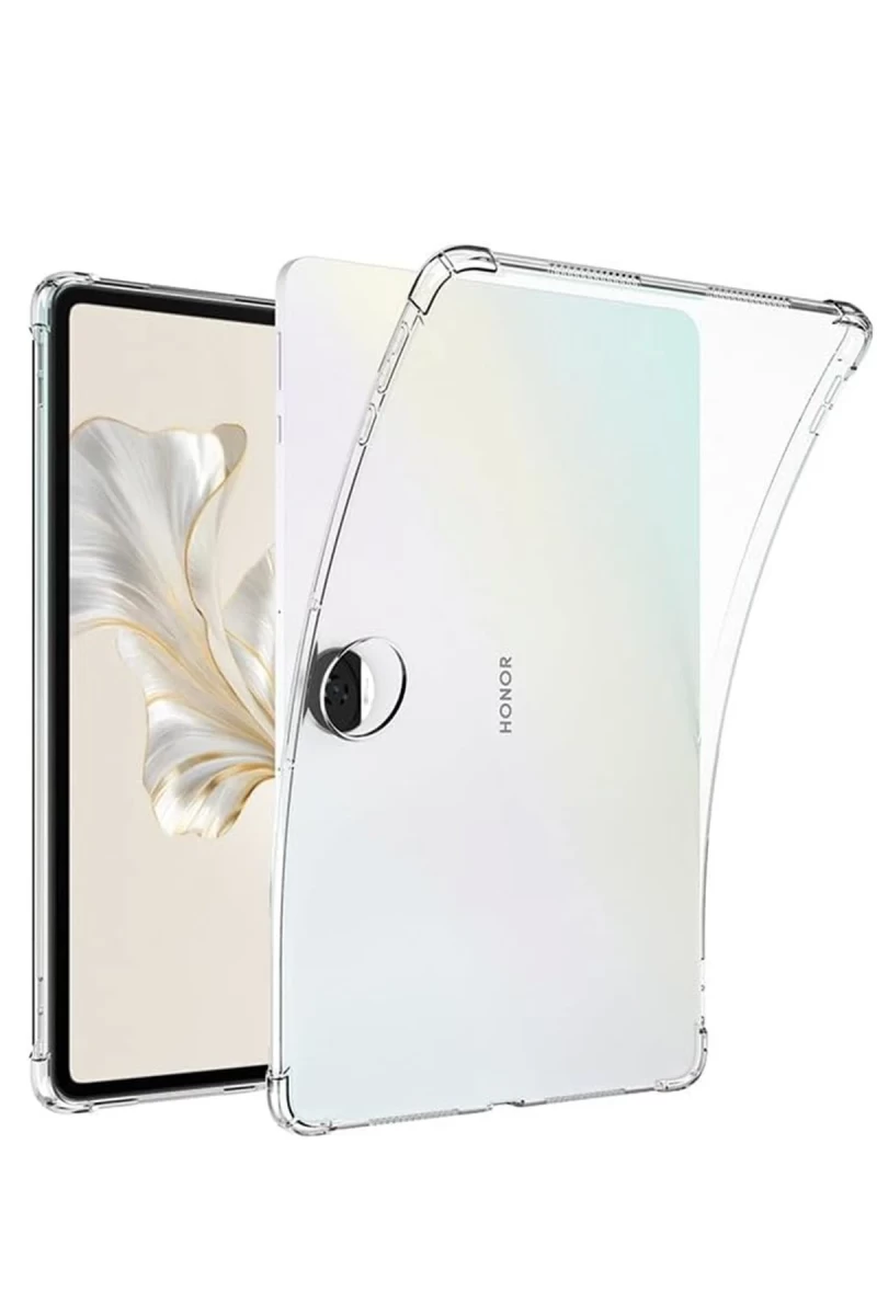 Huawei Honor Pad 9 Kılıf Anti Shock Tablet Silikon - Şeffaf