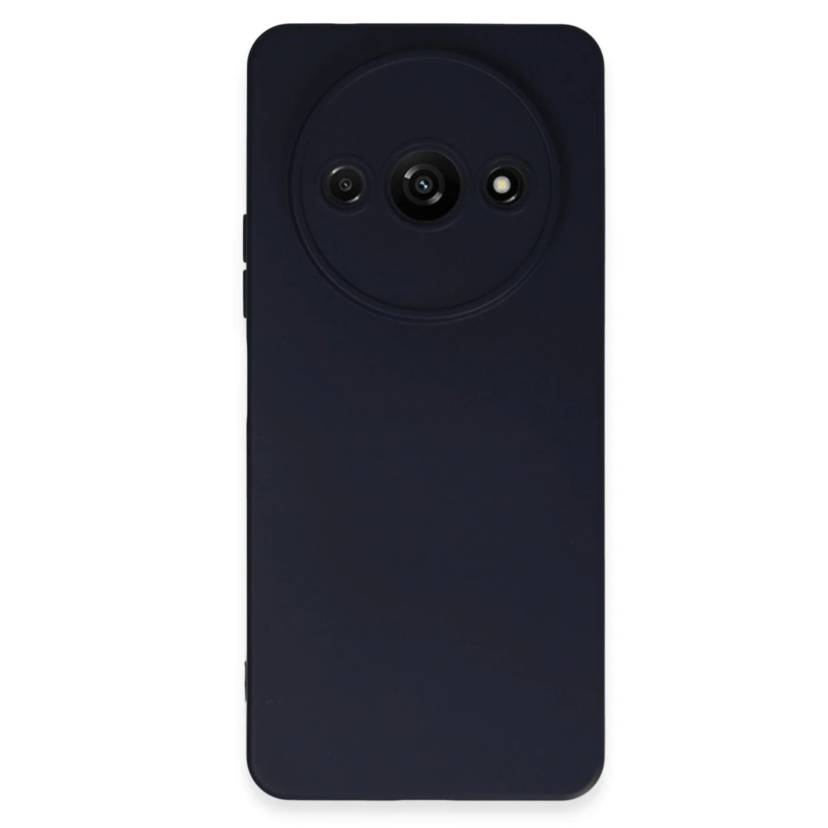 Xiaomi Redmi A3 4G Kılıf Nano içi Kadife Silikon - Lacivert