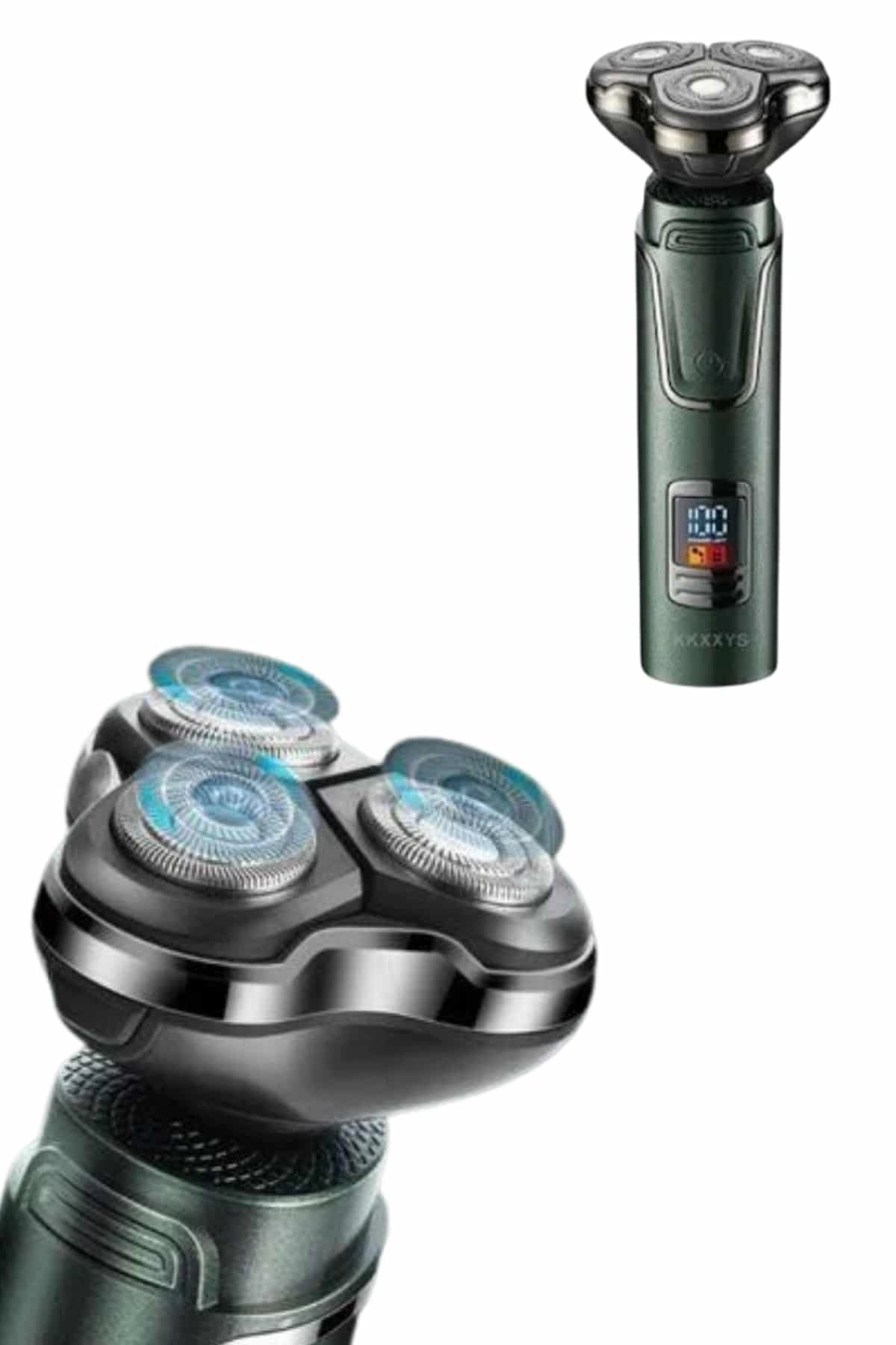 Pratik 3 Başlıklı Tıraş Makinesi Islak Kuru Kullanım