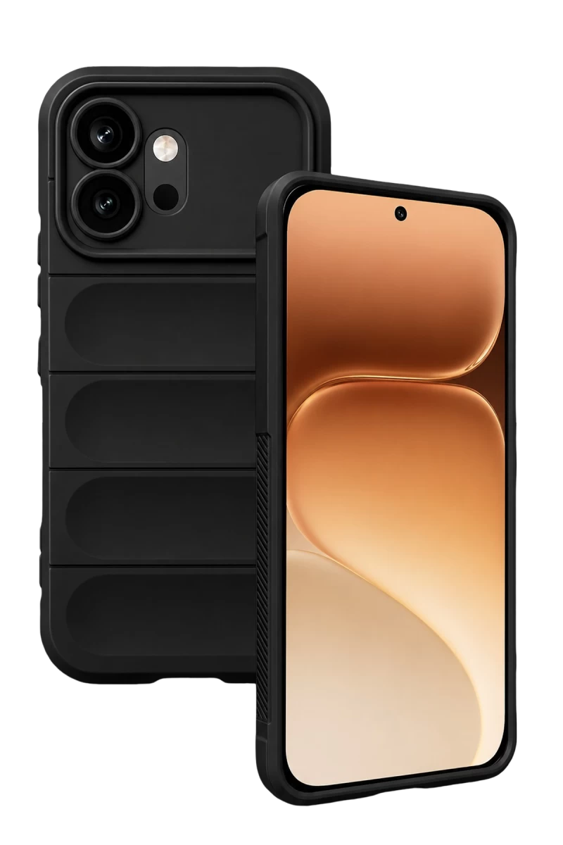 Huawei Honor 600 Uyumlu Optimum Silikon - Siyah