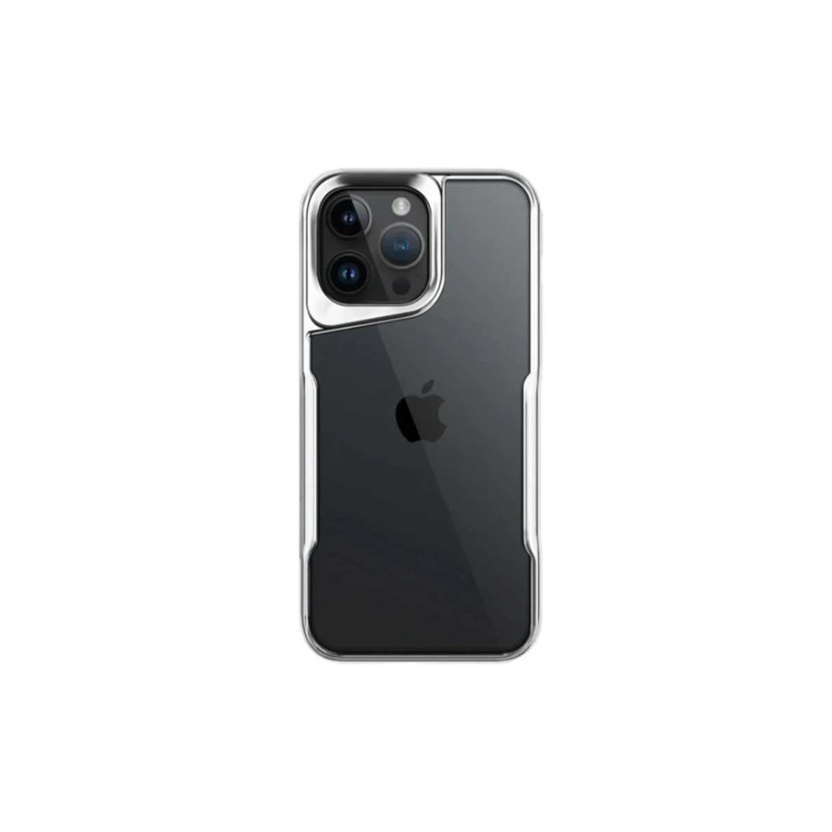 Apple iPhone 16 Pro Max Kılıf Boyi Silikon Kapak - Gümüş