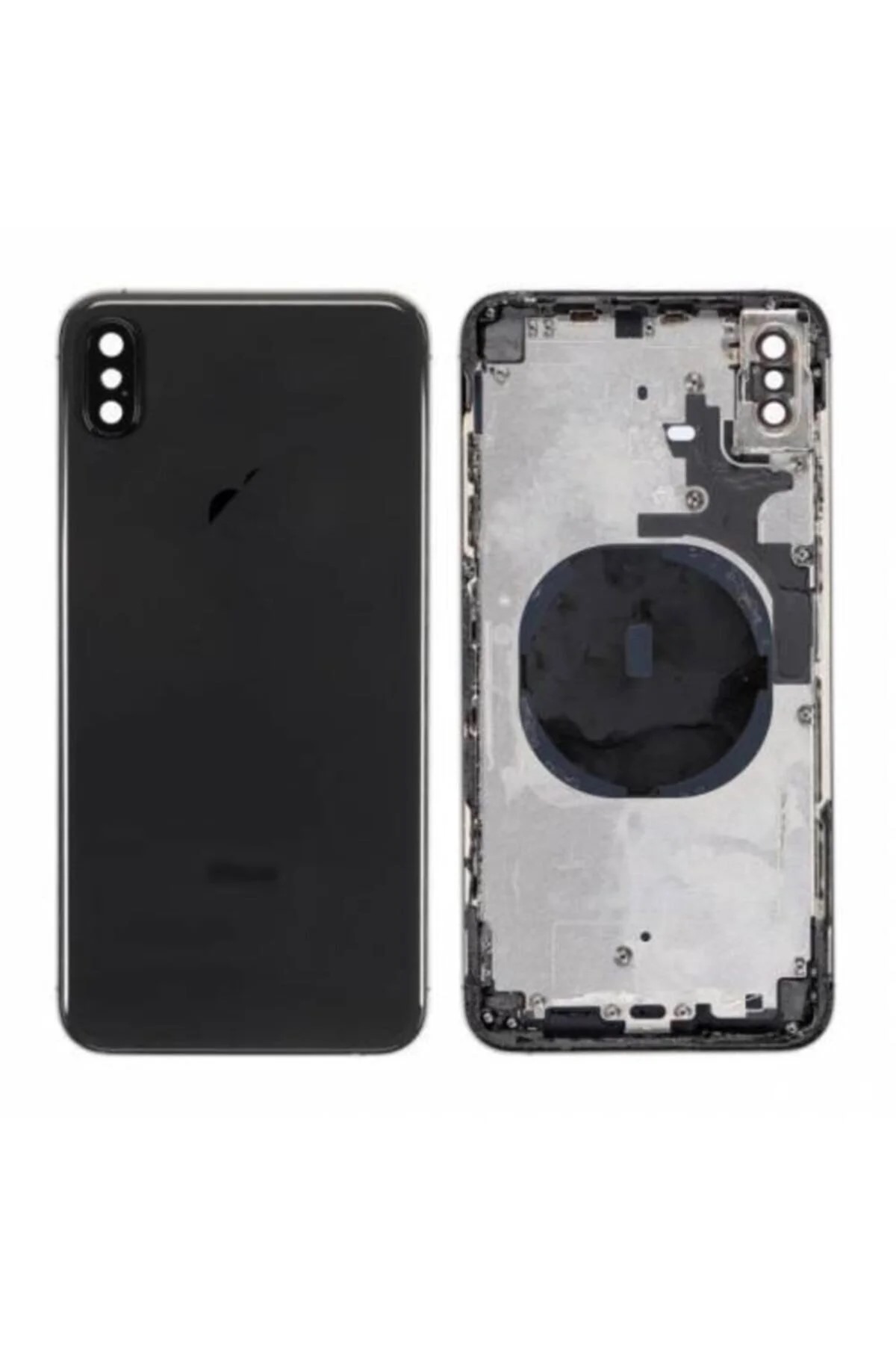iPhone XS MAX Uyumlu BOŞ Kasa Kapak (Siyah)